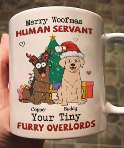 Merry Woofmas - Personalized Mug