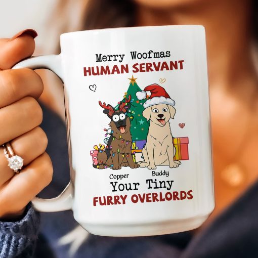 Merry Woofmas - Personalized Mug - Image 4