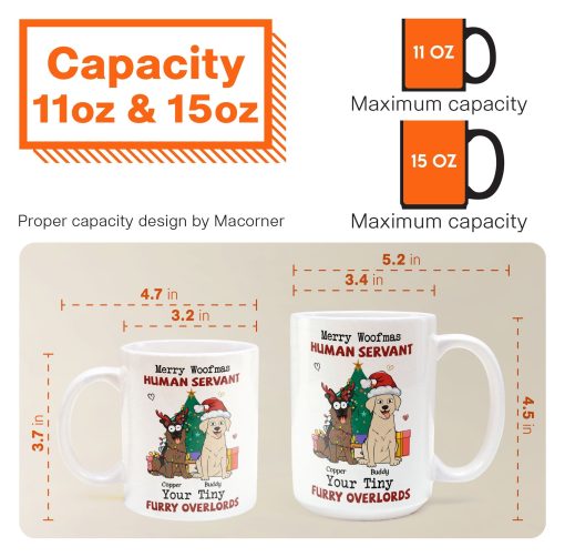Merry Woofmas - Personalized Mug - Image 7