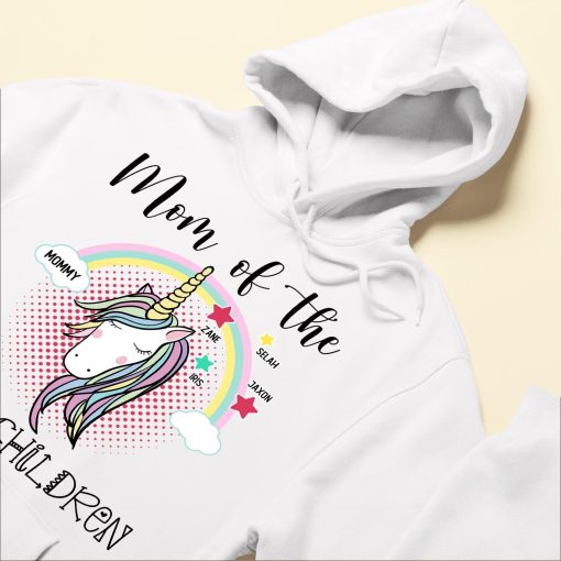 Mom Of The Wild Child - Personalized Shirt - Birthday, Funny Gift For Mom, Mother, Grandma, Nana, Gigi, Mimi - Image 6