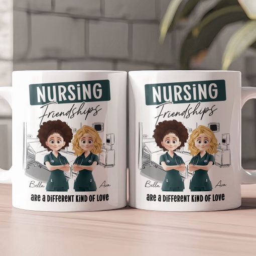 Nursing Friendships - Personalized Mug - Image 3