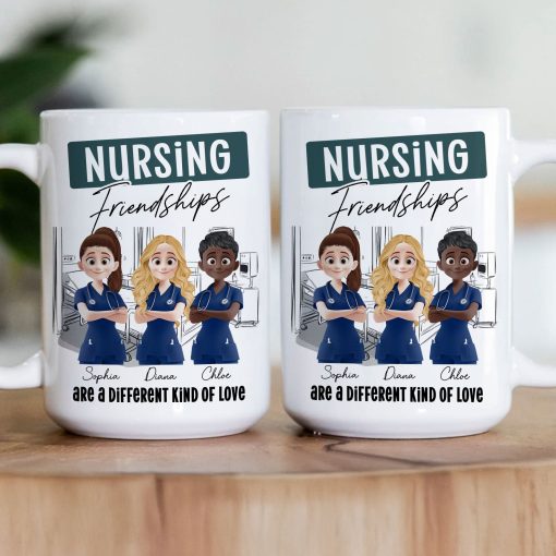 Nursing Friendships - Personalized Mug - Image 4
