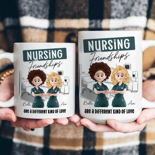 Nursing Friendships - Personalized Mug - Image 5