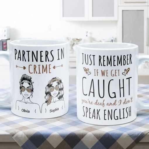 Partners In Crime - Personalized Mug - Image 5
