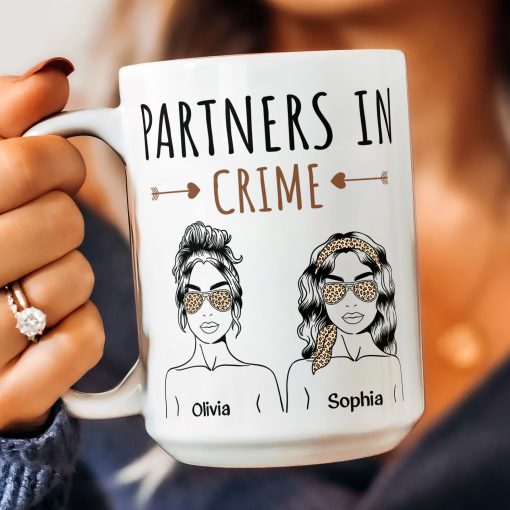 Partners In Crime - Personalized Mug - Image 6