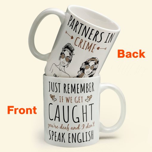 Partners In Crime - Personalized Mug - Image 8
