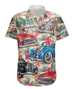 Car Lovers - Personalized Photo Hawaiian Shirt