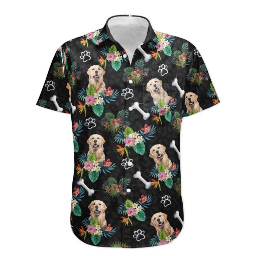 Dog Hawaiian - Personalized Photo Hawaiian With Pocket Shirt - Image 2
