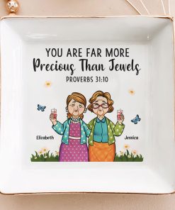 Precious Than Jewels - Personalized Jewelry Dish