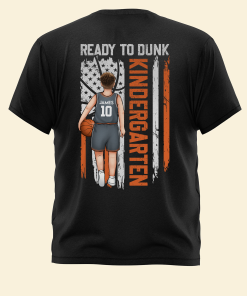 Ready To Dunk - Personalized Back Printed Shirt