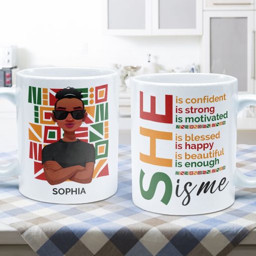She Is Me - Personalized Mug - Image 5