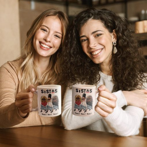 Sistas - Personalized Mug - Image 2