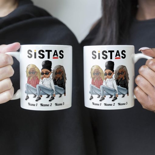 Sistas - Personalized Mug - Image 3
