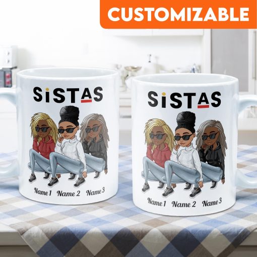 Sistas - Personalized Mug - Image 5