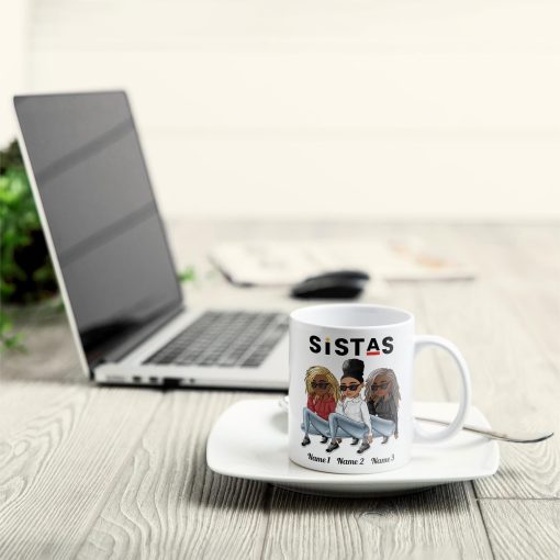 Sistas - Personalized Mug - Image 4