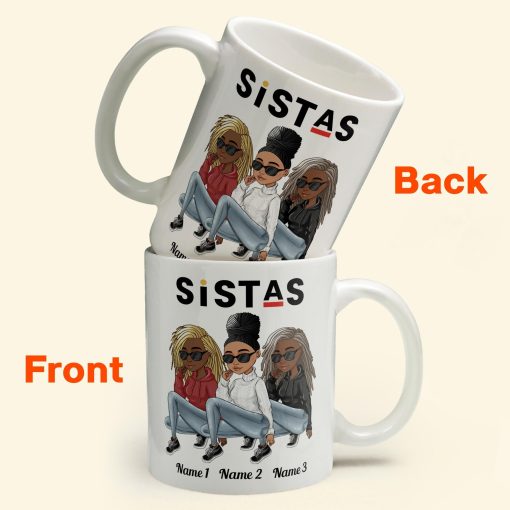 Sistas - Personalized Mug - Image 6