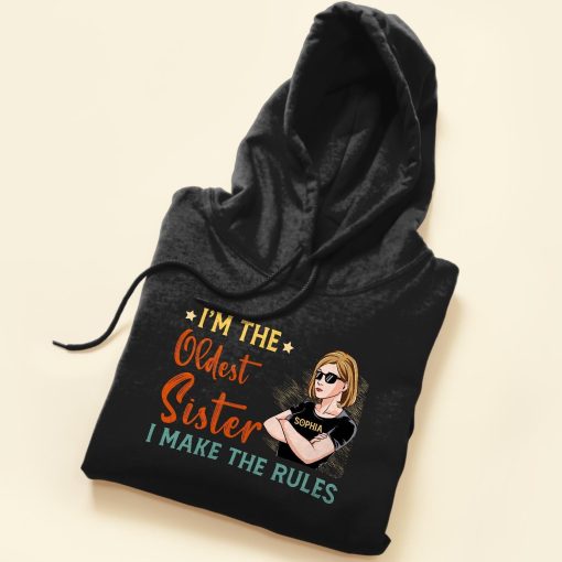 Sisters Oldest/Middle/Youngest - Personalized Shirt - Birthday Gift For Sisters, Sistas, Soul Sister - Image 5