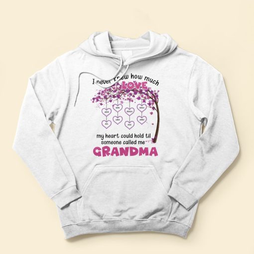 Someone Called Me Grandma - Personalized Shirt - Birthday, Grandparents' Day Gift For Grandma, Grammy, Gigi, Nana, Nanny, Mimi - Image 4