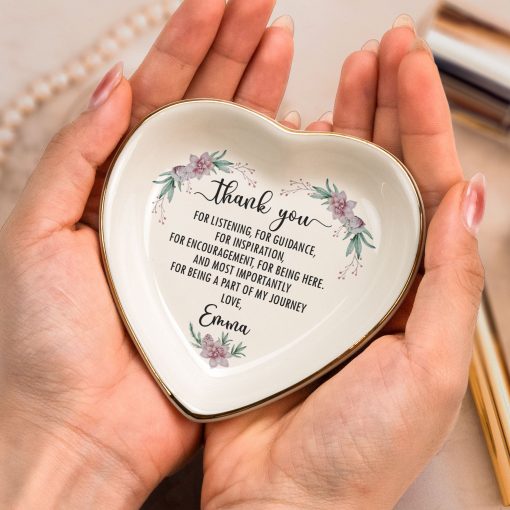 Thank You Christmas Gift - Personalized Ring Dish - Image 2