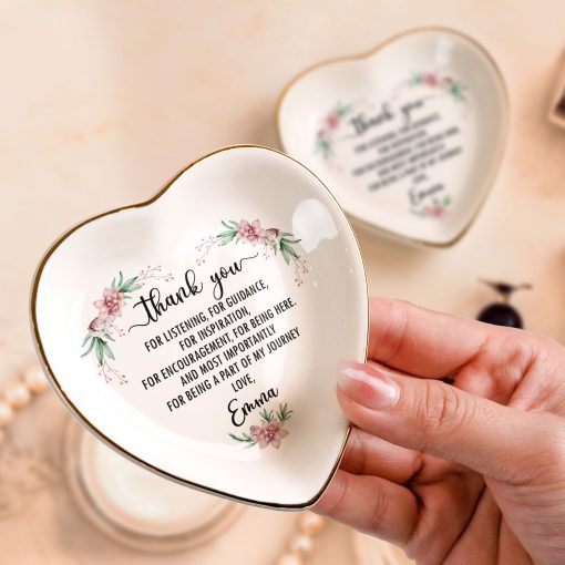 Thank You Christmas Gift - Personalized Ring Dish - Image 3