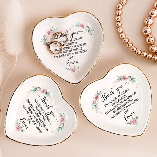 Thank You Christmas Gift - Personalized Ring Dish - Image 5