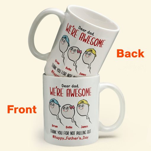 Thank You For Not Pulling Out - Personalized Mug - Image 3