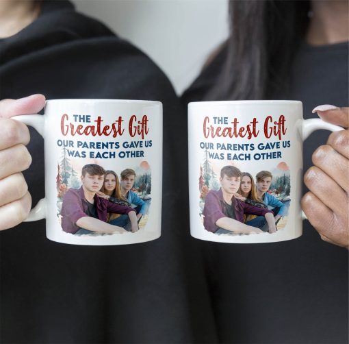 The Gift Our Parents Gave - Personalized Photo Mug - Image 2
