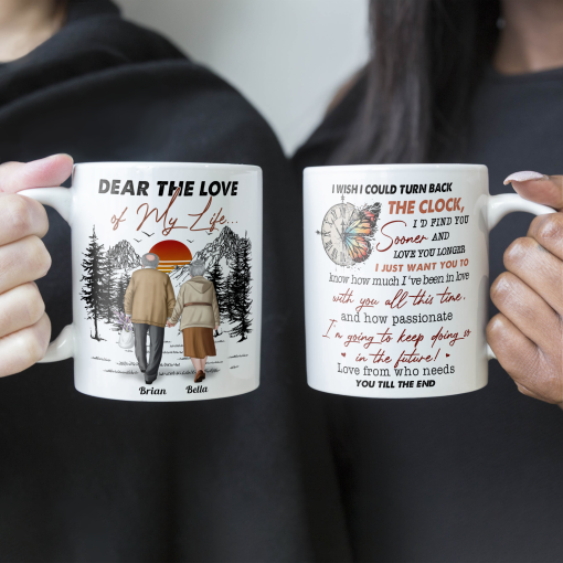 The Love Of My Life - Personalized Mug - Image 3