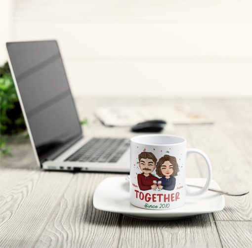 This Mug Belongs To The World's Best Wife - Personalized Mug - Image 4