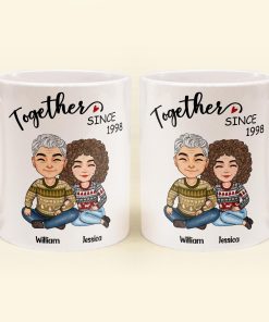 Together Husband And Wife - Personalized Mug - Christmas Gift For Husband, Wife - Gift From Sons, Daughters To Parents