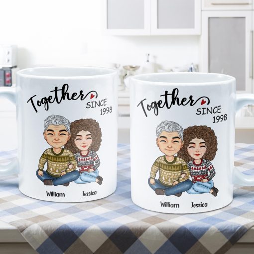 Together Husband And Wife - Personalized Mug - Christmas Gift For Husband, Wife - Gift From Sons, Daughters To Parents - Image 2