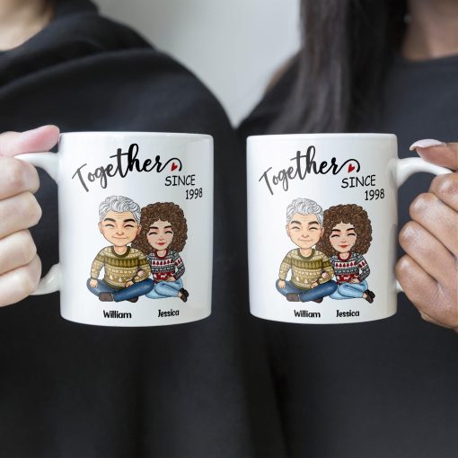 Together Husband And Wife - Personalized Mug - Christmas Gift For Husband, Wife - Gift From Sons, Daughters To Parents - Image 6