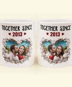 Together Since Anniversary Gift - Personalized Photo Mug