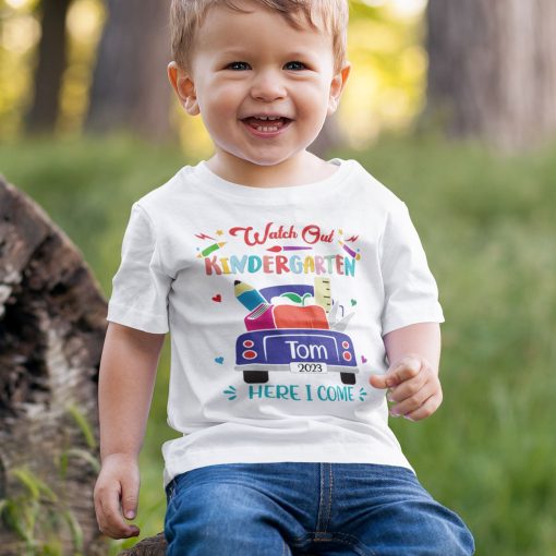Watch Out School, Here I Come - Personalized Shirt - Image 3