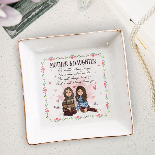 We Always Have Each Other - Personalized Jewelry Dish - Image 5