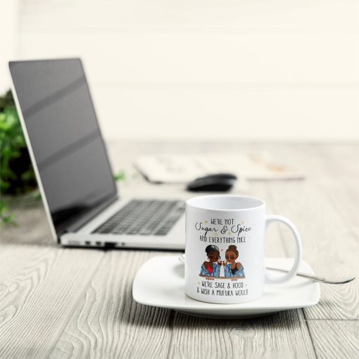 We're Not Sugar & Spice And Everything Nice - Personalized Mug - Image 4