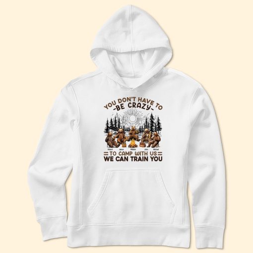 Welcome To Camp Quitcherbitchin Bear Camping - Personalized Shirt - Image 4