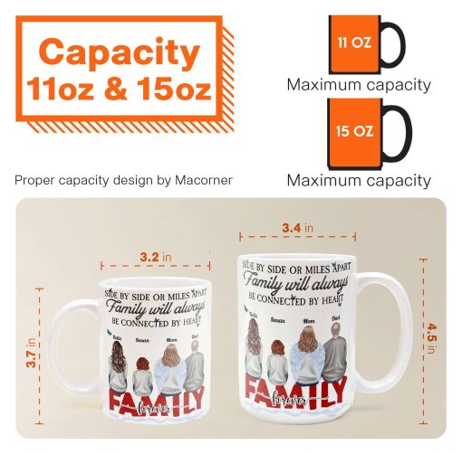 We're Family Forever - Personalized Mug - Image 3