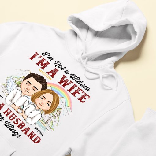 Wife To Husband With Wings - Personalized Shirt - Image 6