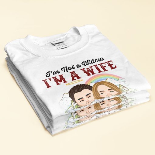 Wife To Husband With Wings - Personalized Shirt - Image 2