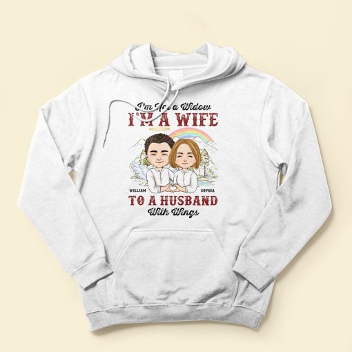Wife To Husband With Wings - Personalized Shirt - Image 4
