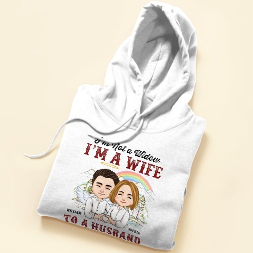 Wife To Husband With Wings - Personalized Shirt - Image 5