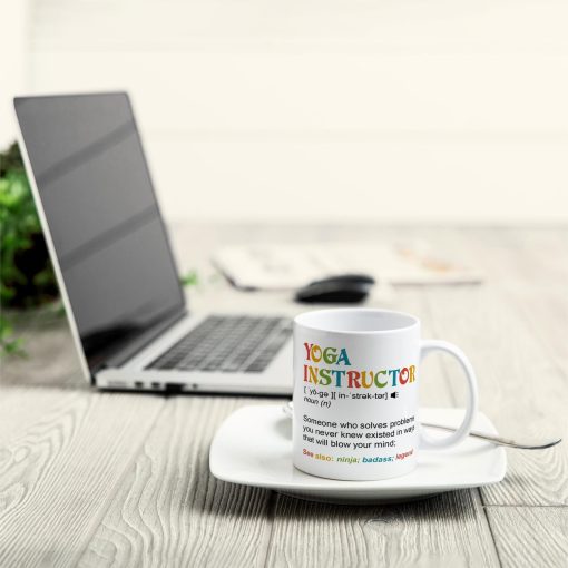 Yoga Instructor - Personalized Mug - Birthday Gift For Yoga Teacher - Image 5
