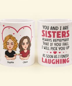 You And I Are Sisters - Personalized Mug