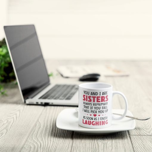 You And I Are Sisters - Personalized Mug - Image 4