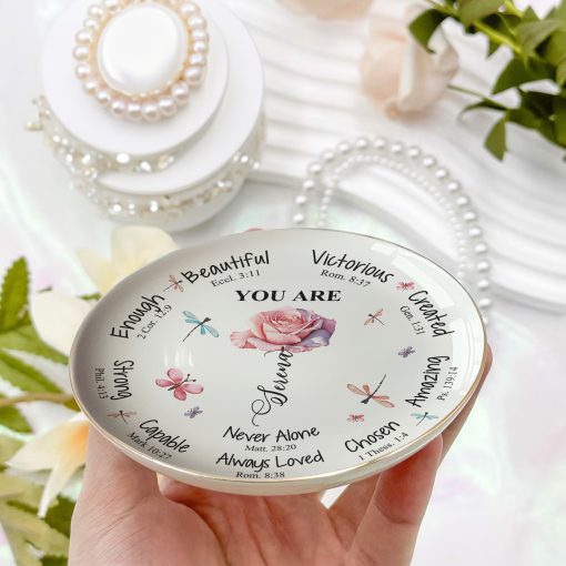 You Are Gifts Mother's Day Birthday Gift - Personalized Jewelry Dish - Image 2