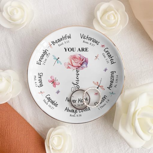 You Are Gifts Mother's Day Birthday Gift - Personalized Jewelry Dish - Image 3