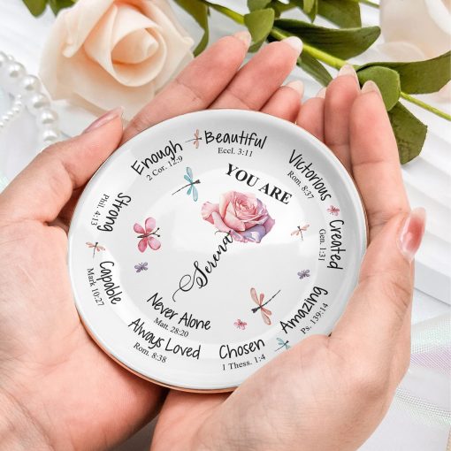 You Are Gifts Mother's Day Birthday Gift - Personalized Jewelry Dish - Image 4