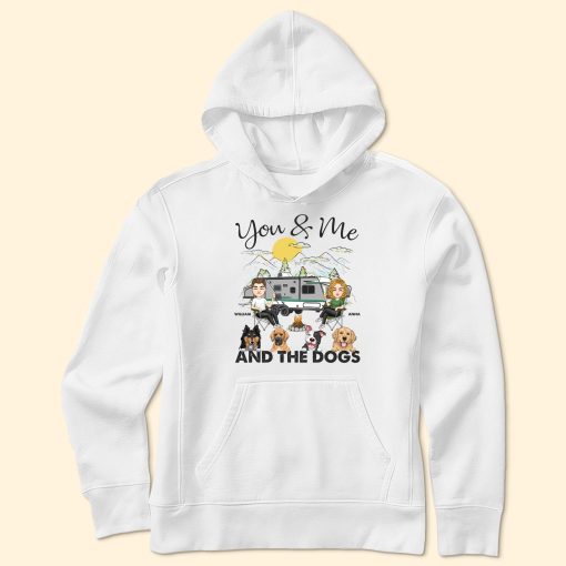 You & Me And The Dogs Camping - Personalized Shirt - Image 4