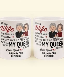 You're My Queen Forever - Personalized Mug